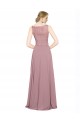 Illusion Neck Sleeveless Long Prom Dress Canada Supplier