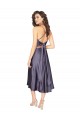 Dusk Scoop Neck Sleeveless Criss Cross Back Midi Length Prom Dress Canada Supplier