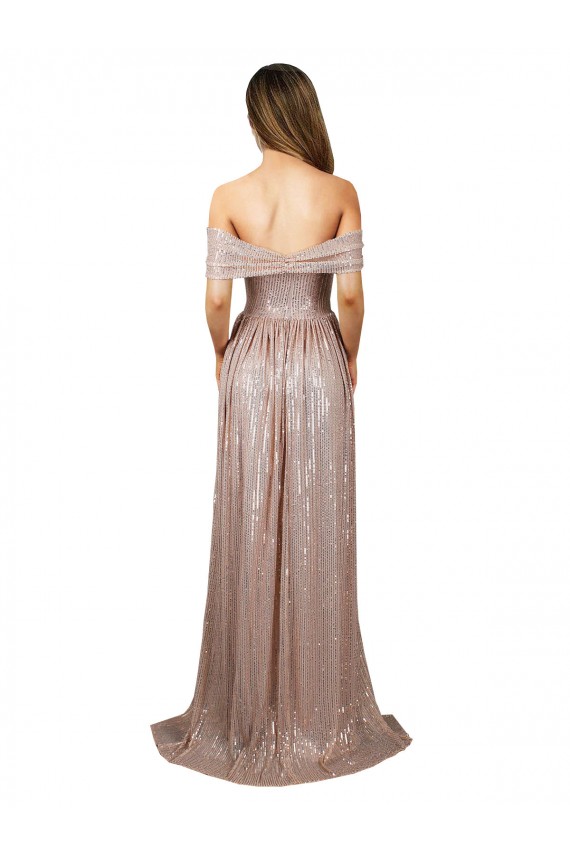 Champagne Strapless Sleeveless Long Sexy Prom Dress Canada Supplier