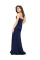 Sapphire Strapless Sleeveless Long Evening Prom Gowns Canada Supplier