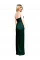 Hunter Strapless Sleeveless Stretch Satin Long Prom Dress Canada Supplier