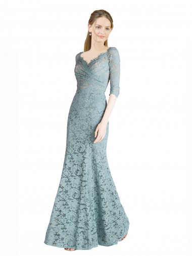 Sweetheart Half Sleeves Long Prom Dress Canada Supplier