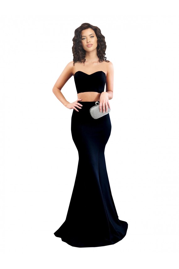 Black High Neck Sleeveless Low Back Long Evening Prom Gowns Canada Supplier
