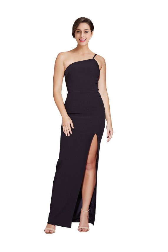 Black Strapless Sleeveless Long Bridal Party Dress Canada Supplier
