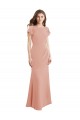 Bliss Pink High Neck Sleeveless Low Back Long Prom Dress Canada Supplier