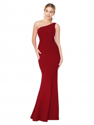 Burgundy High Neck Sleeveless Long Prom Dresses Canada Supplier