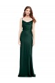 Hunter Cowl Neck Sleeveless V-Back Long Evening Prom Gowns Canada Supplier
