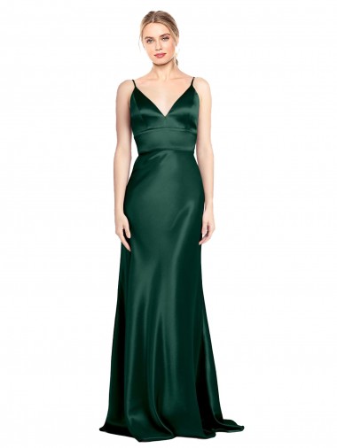 Hunter High Neck Sleeveless V-Back Long Prom Dress Canada Supplier