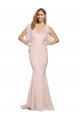 Mauve Sweetheart Sleeveless Low Back Long Prom Dress Canada Supplier