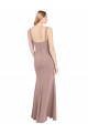 Dusty Pink High Neck Sleeveless Long Evening Prom Gowns Canada Supplier