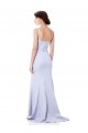 Light Sky Blue High Neck Sleeveless Long Evening Prom Gowns Canada Supplier