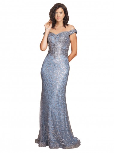 Sweetheart Sleeveless Sequin Long Prom Dress Canada Supplier