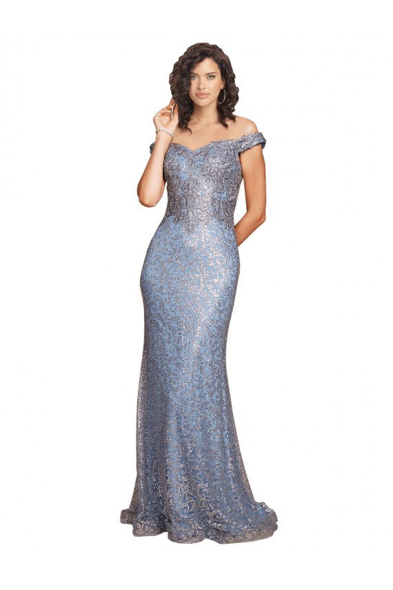 Sweetheart Sleeveless Sequin Long Prom Dress Canada Supplier