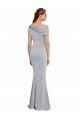 Grey One Shoulder Sleeveless Long Prom Dress Canada Supplier