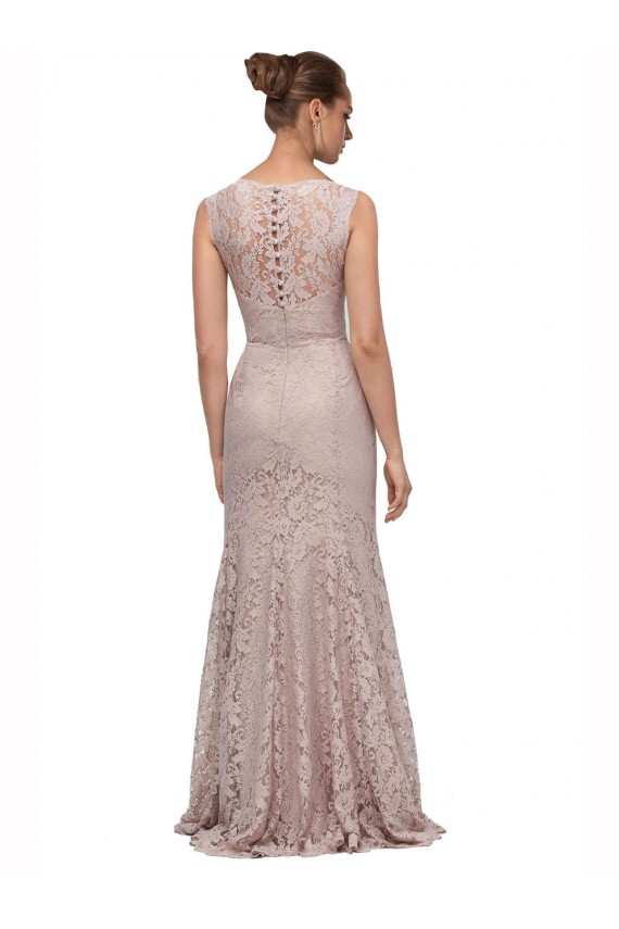 Scoop Neck Sleeveless Long Prom Dress Canada Supplier