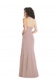 Dusty Pink Strapless Sleeveless Long Prom Dresses Canada Supplier