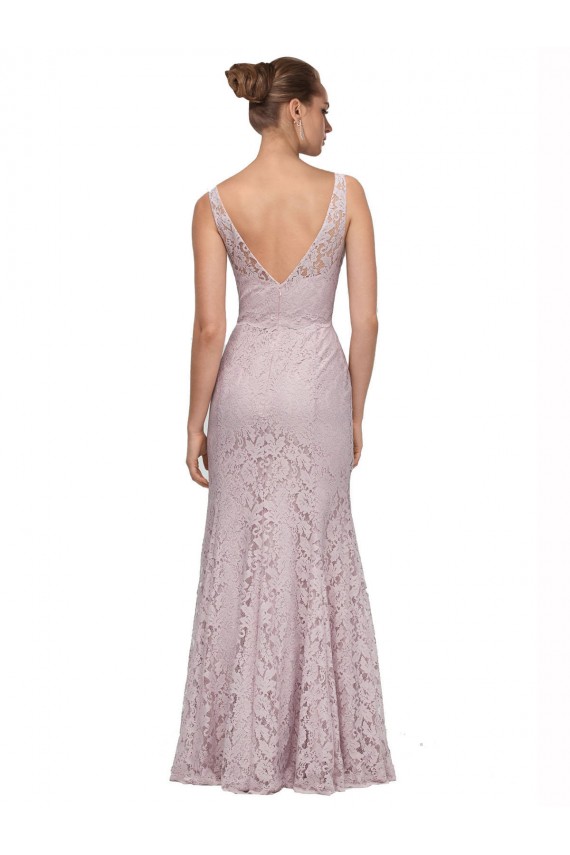 Sweetheart Sleeveless V-Back Lace Long Prom Dress Canada Supplier