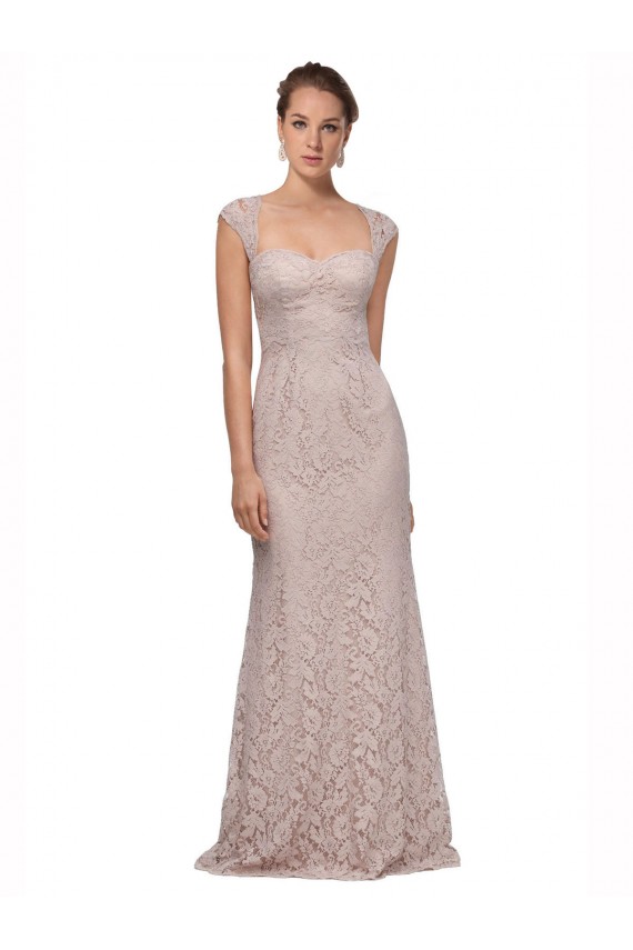 Sweetheart Cap Sleeves Long Sexy Prom Dress Canada Supplier