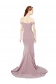 Dusty Pink Sweetheart Sleeveless Sweep Train Sexy Prom Dress Canada Supplier