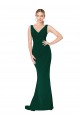 Midnight Green High Neck Sleeveless Long Prom Dress Canada Supplier