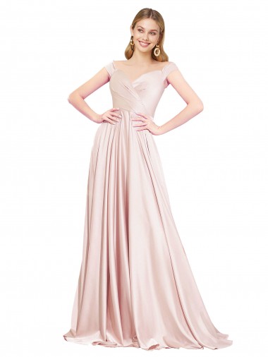 Pink High Neck Sleeveless Long Prom Dresses Canada Supplier