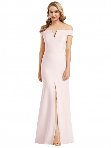 Pink V-Neck Sleeveless Long Sexy Prom Dress Canada Supplier