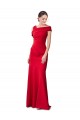 Red Sleeveless Long Bridal Party Dress Canada Supplier