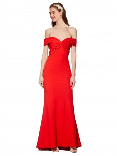 Red High Neck Sleeveless Long Wedding Guest Dress Canada Supplier