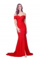 Red Sweetheart Sleeveless Long Prom Dresses Canada Supplier