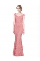 Salmon Strapless Sleeveless Long Prom Dress Canada Supplier