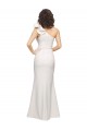 Ivory One Shoulder Sleeveless Long Evening Prom Gowns Canada Supplier