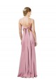 Black Square Neck Sleeveless Open Back Long Prom Dresses Canada Supplier