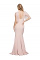 Mauve Sweetheart Sleeveless Low Back Long Prom Dress Canada Supplier