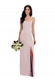 Spaghetti Straps Sleeveless V-Back Long Prom Dress Canada Supplier