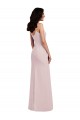 Spaghetti Straps Sleeveless V-Back Long Prom Dress Canada Supplier